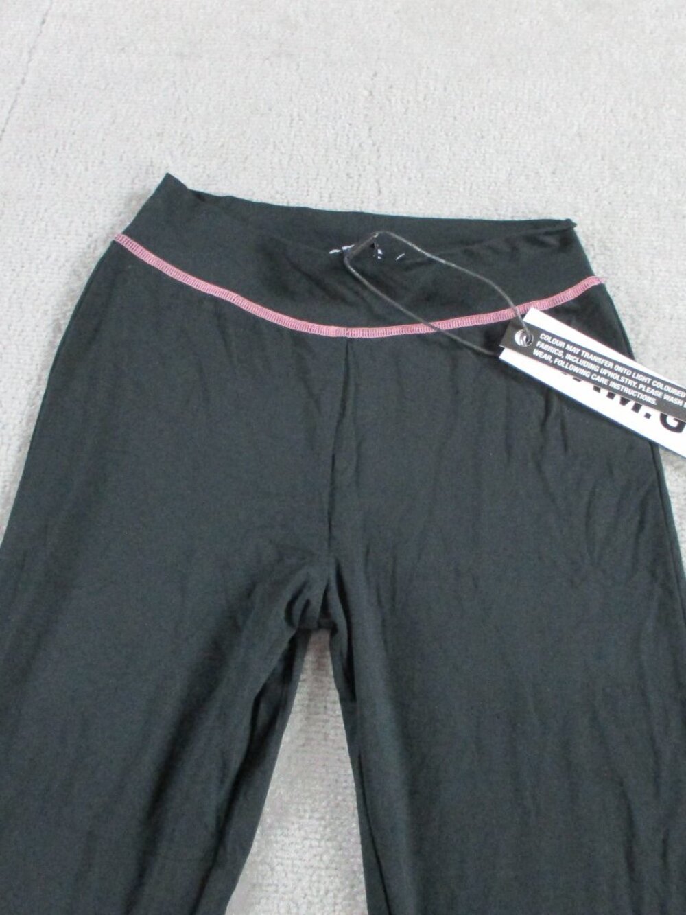 I AM GIA Blare Trackpant Womens XXS 2XS Black Pink Track Jogger Pants Only NEW - Picture 6 of 12